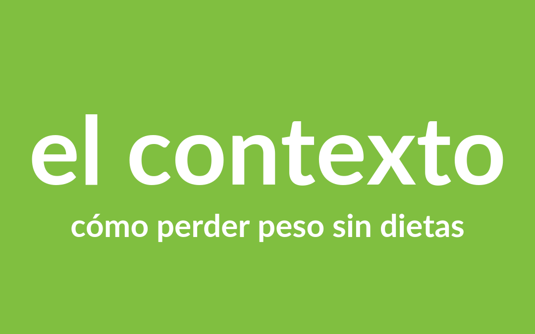 Cómo perder peso sin dietas