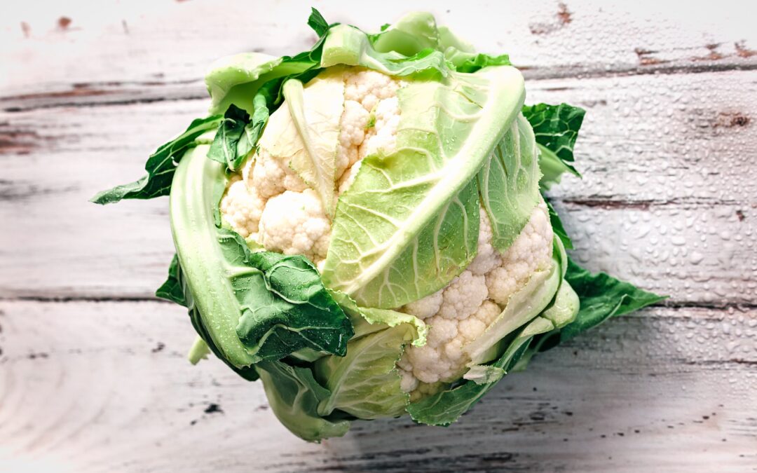 Coliarroz o falso arroz de coliflor (dieta cetogénica)