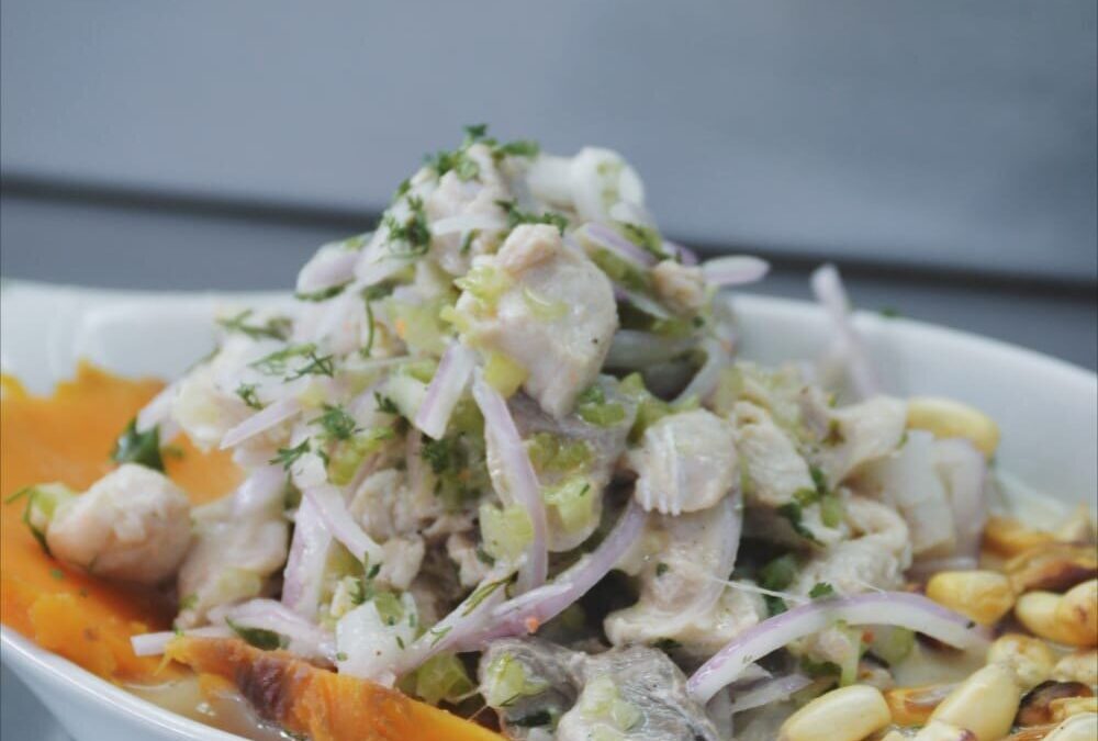 Ceviche clásico de corvina